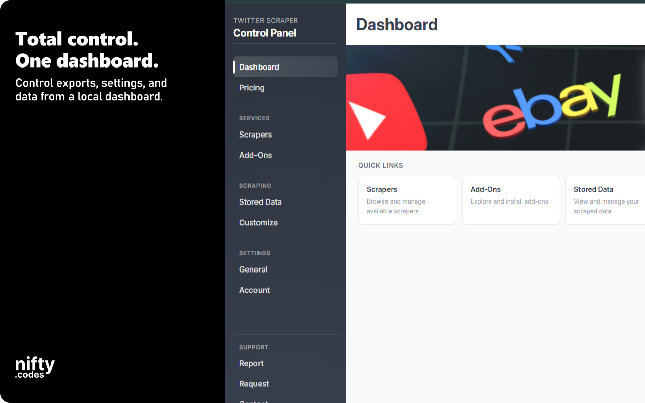 Twitter Scraper: Export Posts, Followers, Users & more
