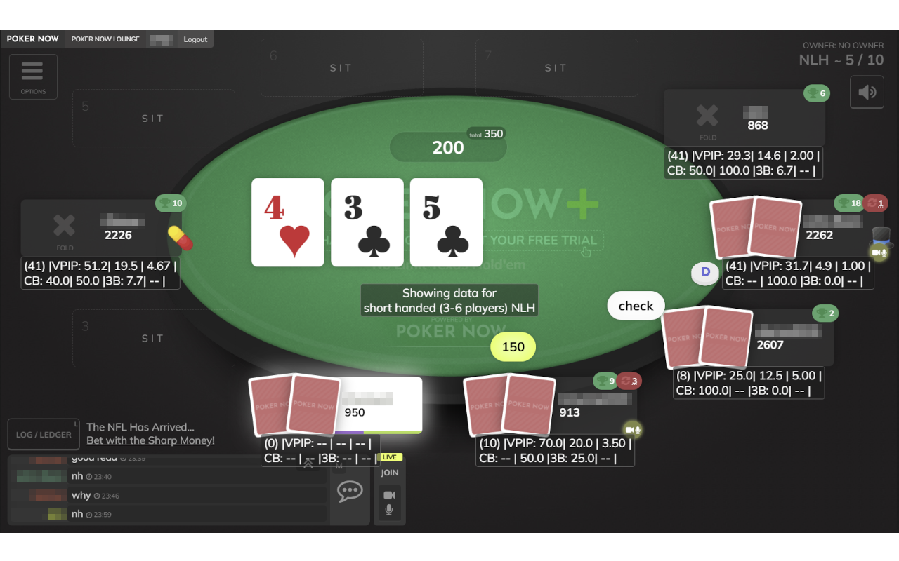 Pokernow HUD