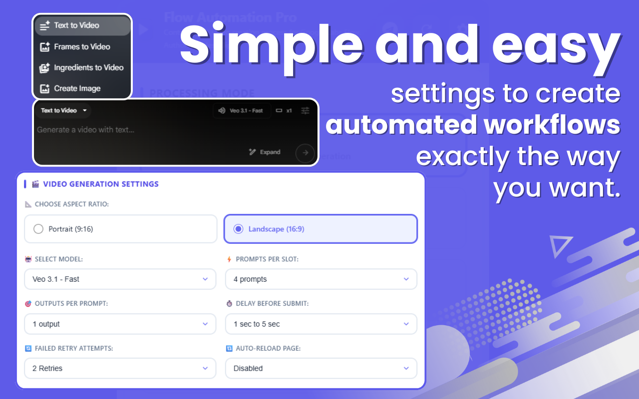 FlowEngine - Bulk Flow Automation for VEO AI