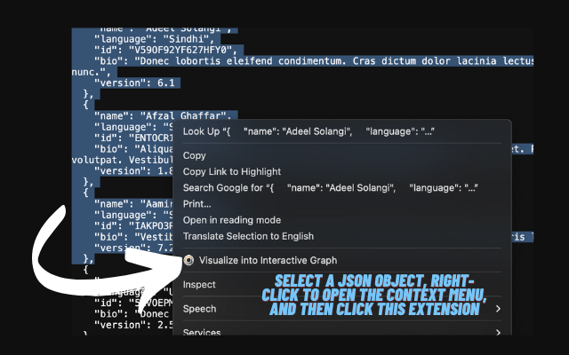 JSON Viewer - Visualize into interactive graphs