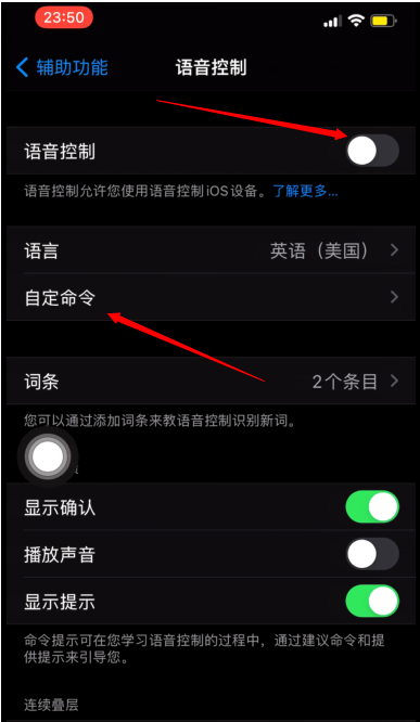 iPhone手机怎样设置语音拍照