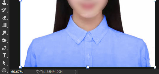 ps证件照衣服颜色怎么更改