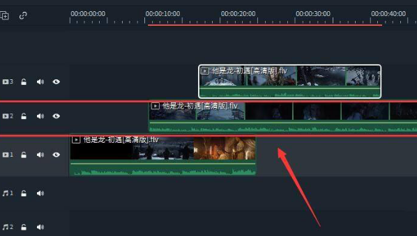 万兴喵影怎么延长时间轴