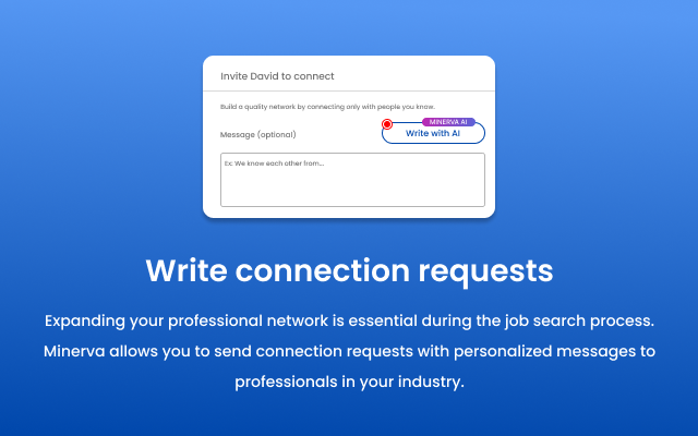 Minerva: Copilot for Job Search with ChatGPT