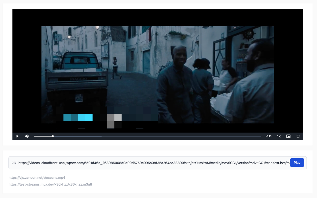 M3U8 Player - HLS Player
