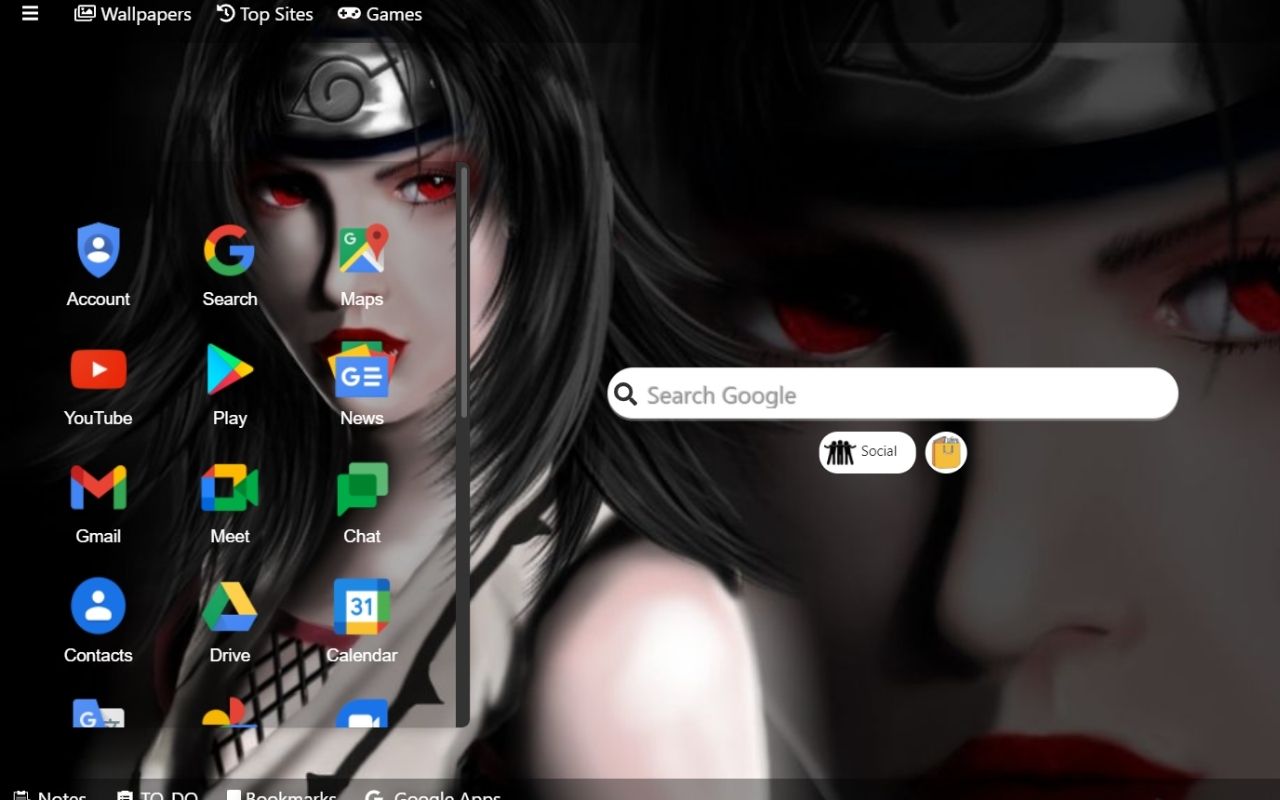 Naruto Shippuden Wallpaper New Tab Theme