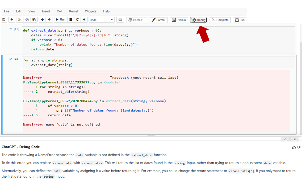 ChatGPT - Jupyter - AI Assistant