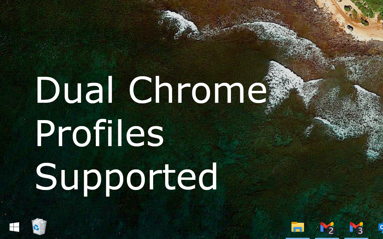 Gmail Taskbar Unread Badge