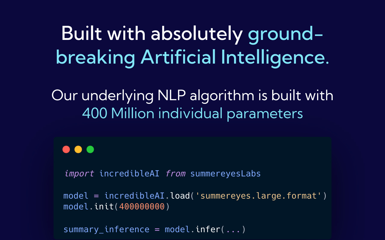 SummerEyes - AI Productivity Tool