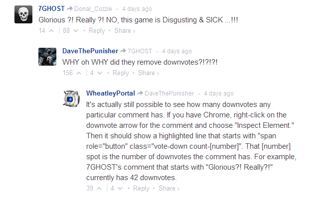 Disqus Downvote Exposer