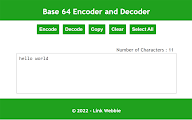 Base64 Encoder and Decoder