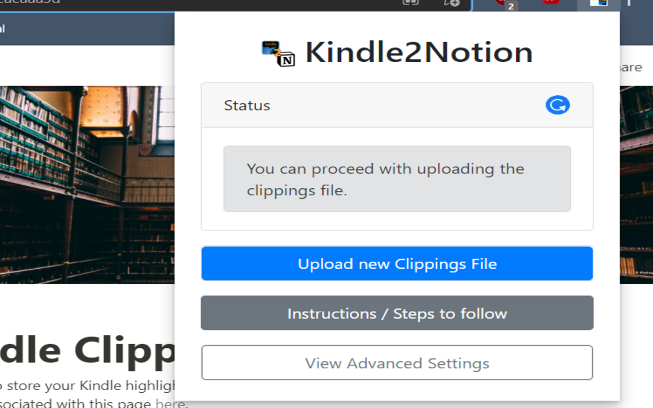 Export Kindle Highlights to Notion V2 (2023)