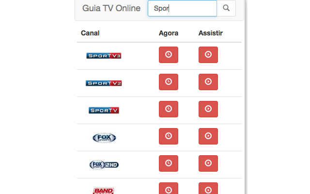 TV Online Guia
