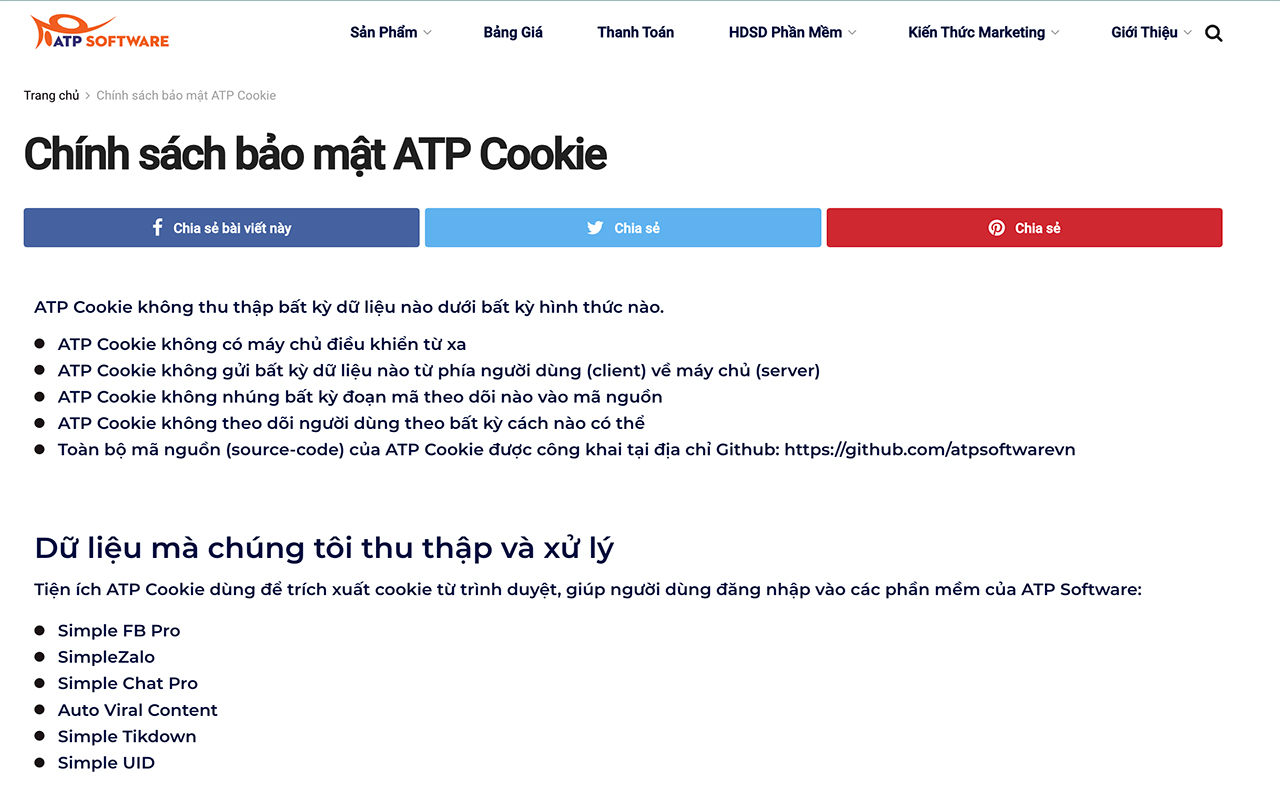 ATP Cookie