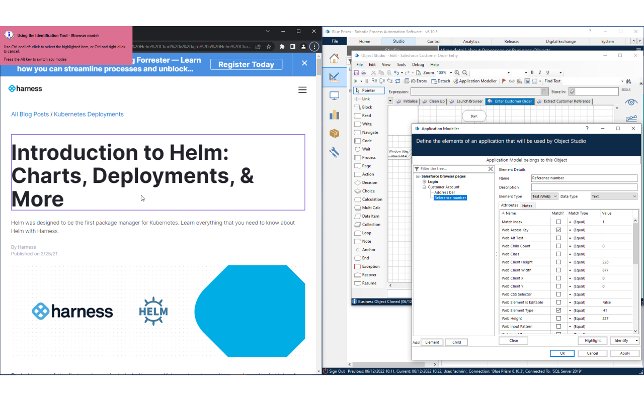 Blue Prism 6.9 Browser Extension