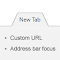 New Tab Override