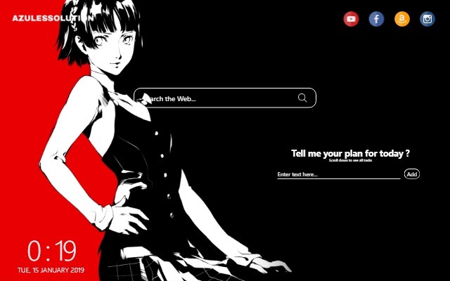 Persona 5 Wallpaper - New Tab Theme