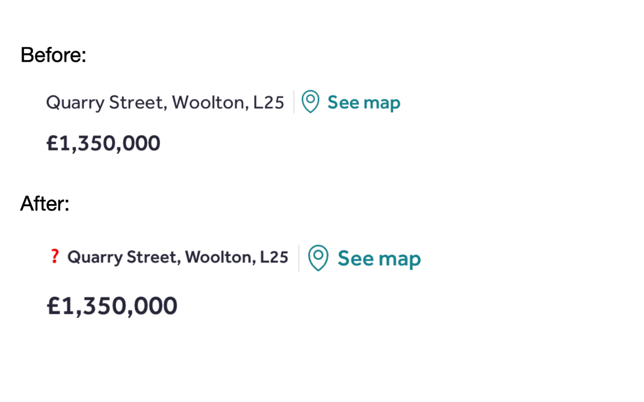 Address Helper for RightMove