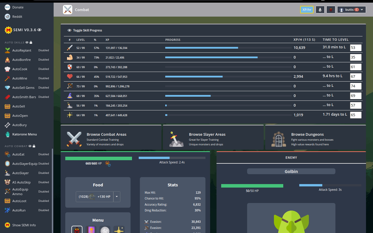 Scripting Engine for Melvor Idle