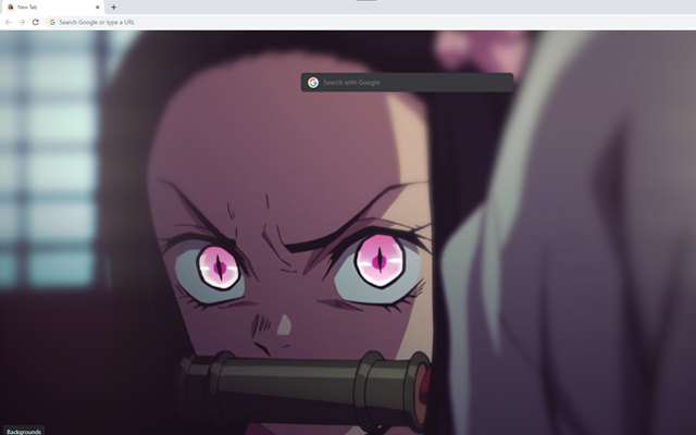 Demon Slayer Nezuko Wallpaper Custom New Tab