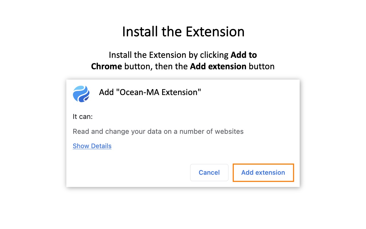 Ocean-MA Extension