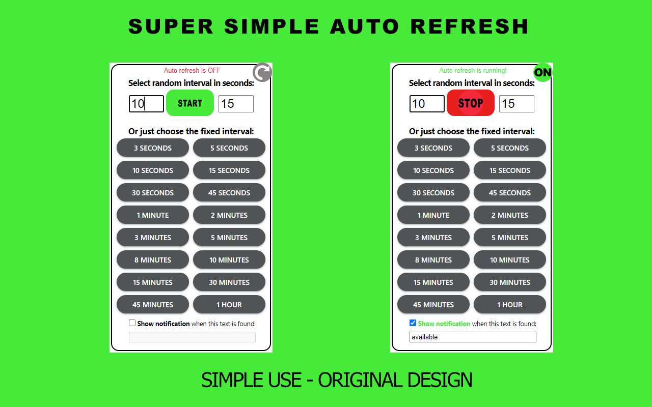 Super Simple Auto Refresh