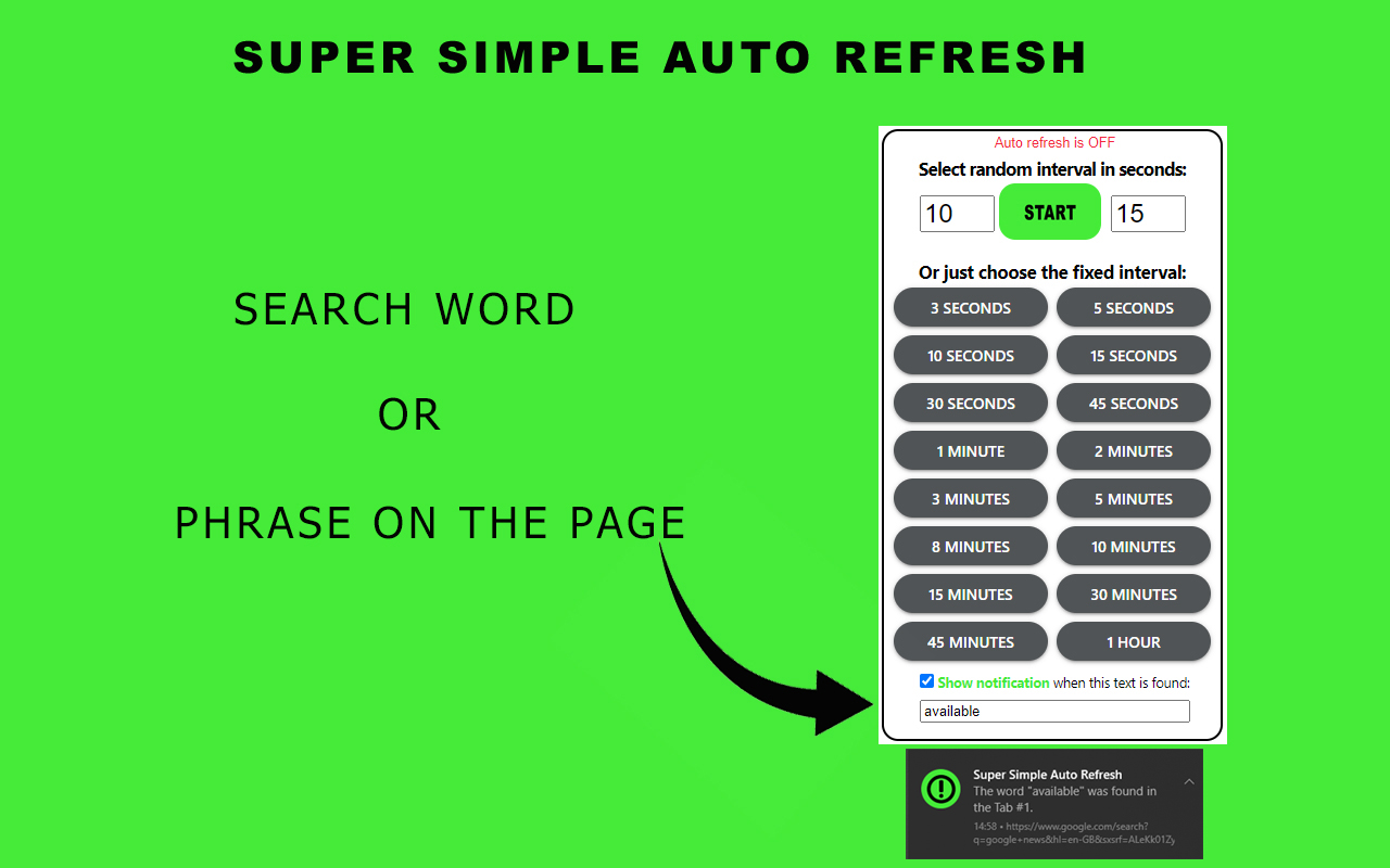 Super Simple Auto Refresh