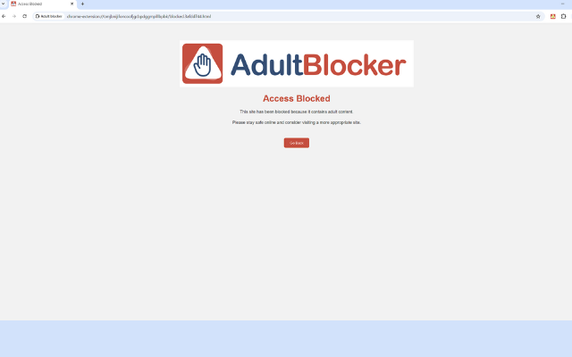 Free simple Adult Blocker with password
