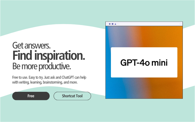 Google Chrome™ 的 ChatGPT