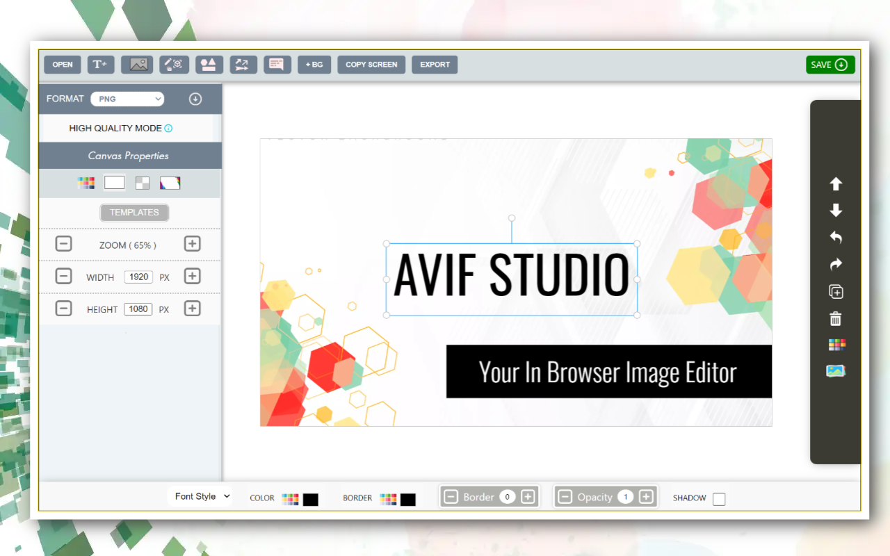 AVIF Studio - Image Editor With AVIF Support