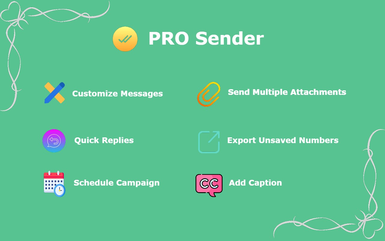 Pro Sender - Free Bulk WhatsApp Sender
