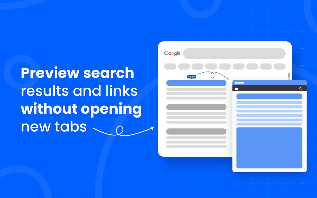 搜索和链接预览