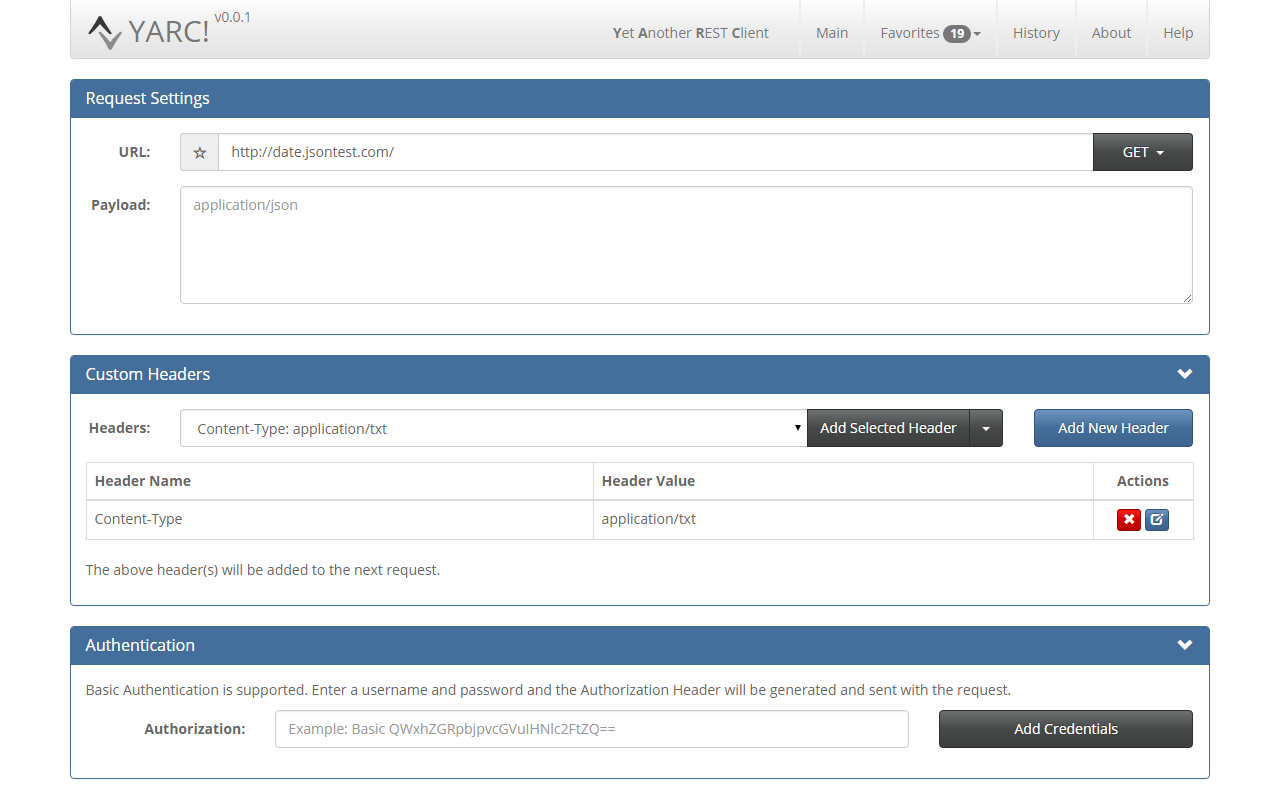 Yet Another REST Client