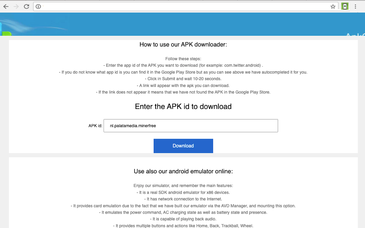 适用于 Android 的 Apk 下载器管理器