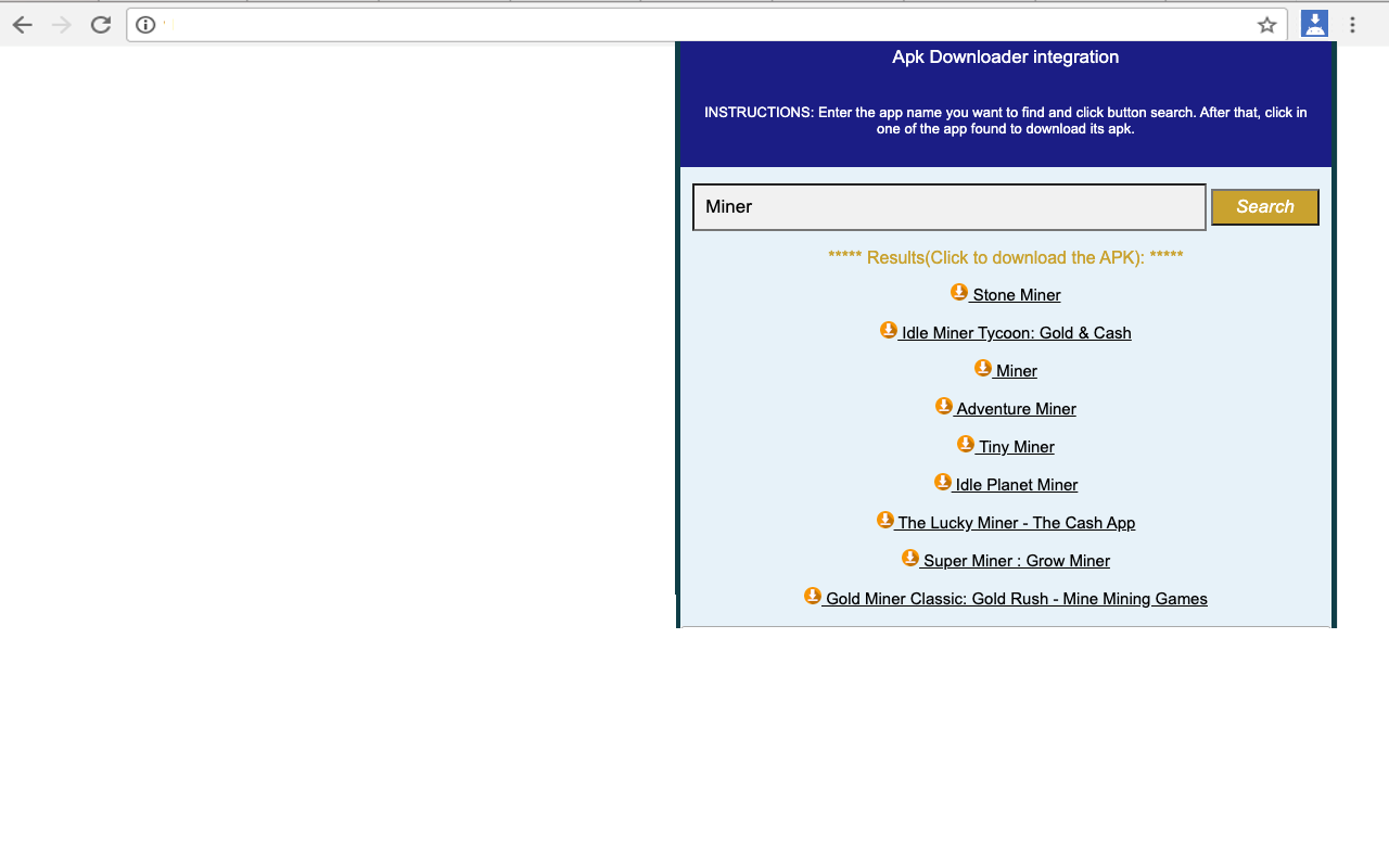 适用于 Android 的 Apk 下载器管理器