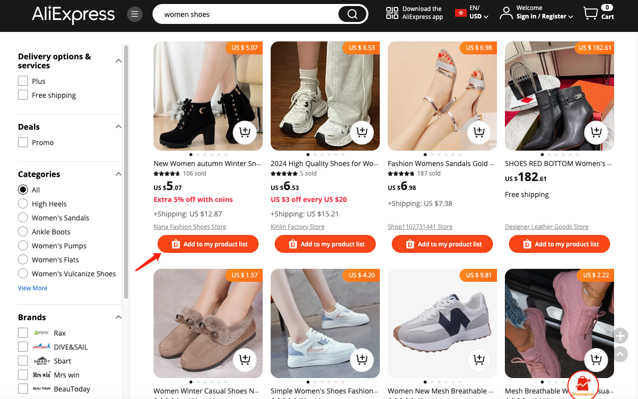 Dropshipman-Aliexpress Product Importer