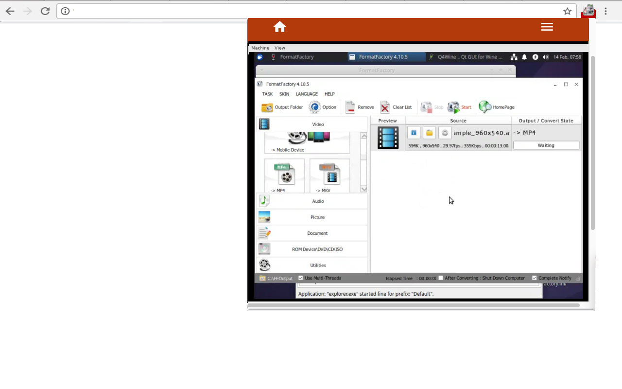 Format Factory online