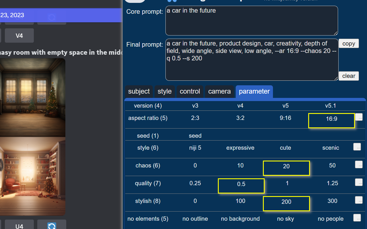 AI Image Prompter - for Midjourney and more