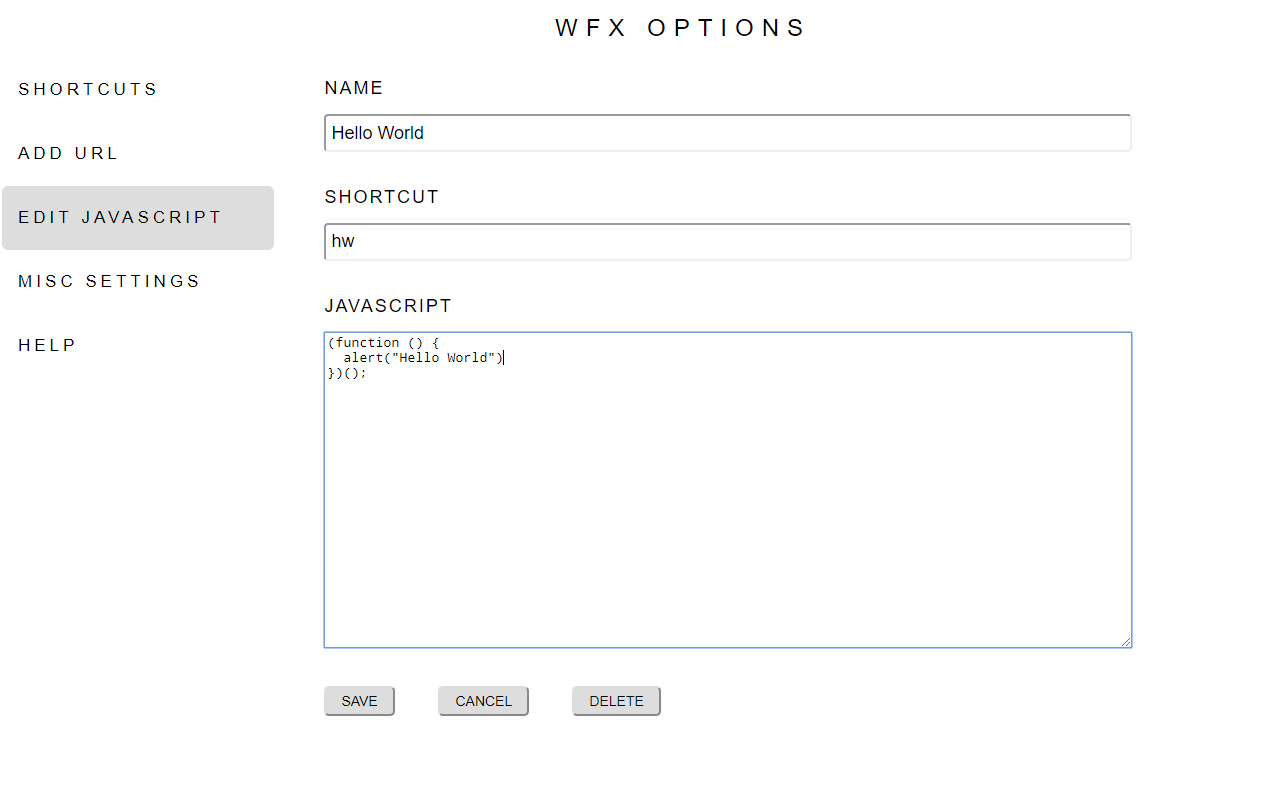 WFx for WorkFlowy