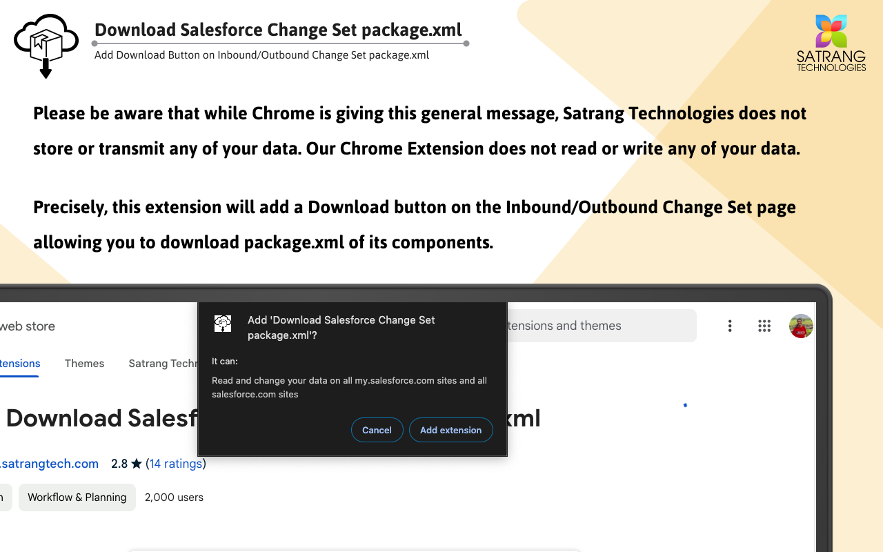 Download Salesforce Change Set package.xml