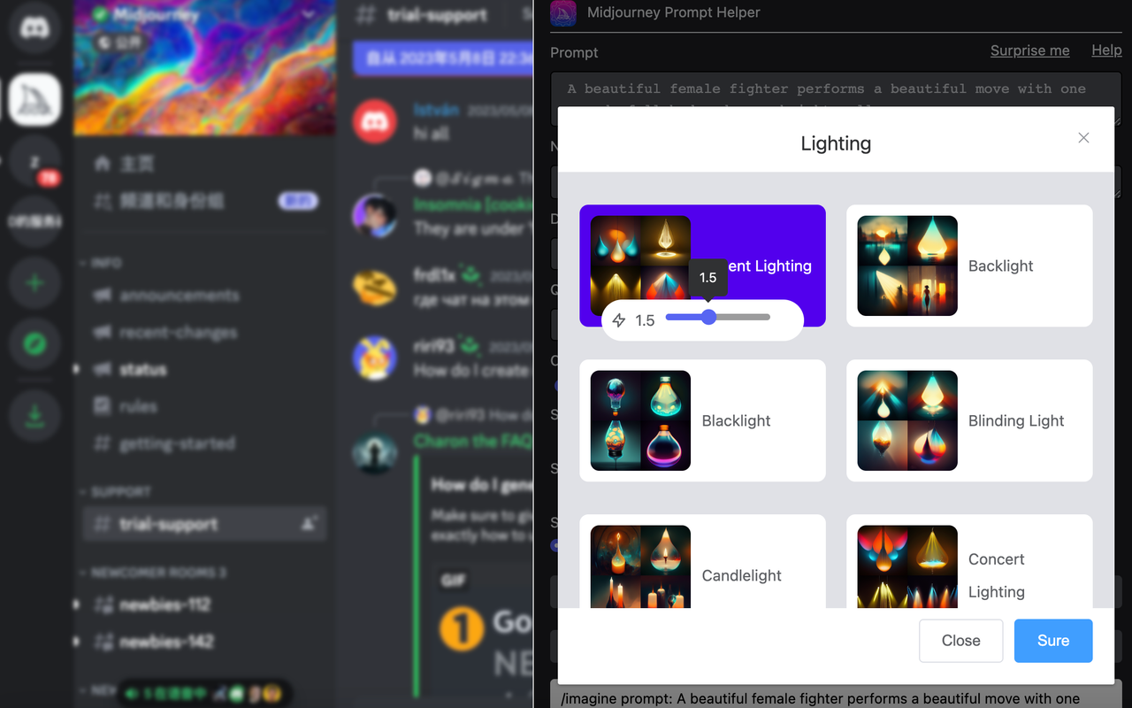 Midjourney Prompt Helper - Prompt By ChatGPT