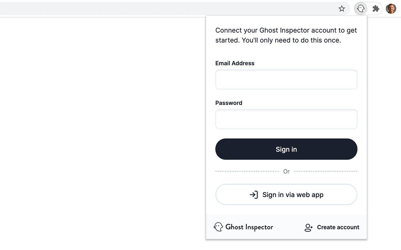 Ghost Inspector - Web Test Recorder