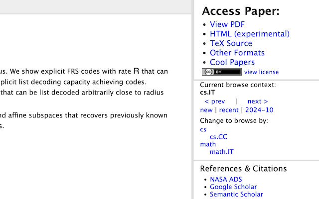 Cool Papers Redirector