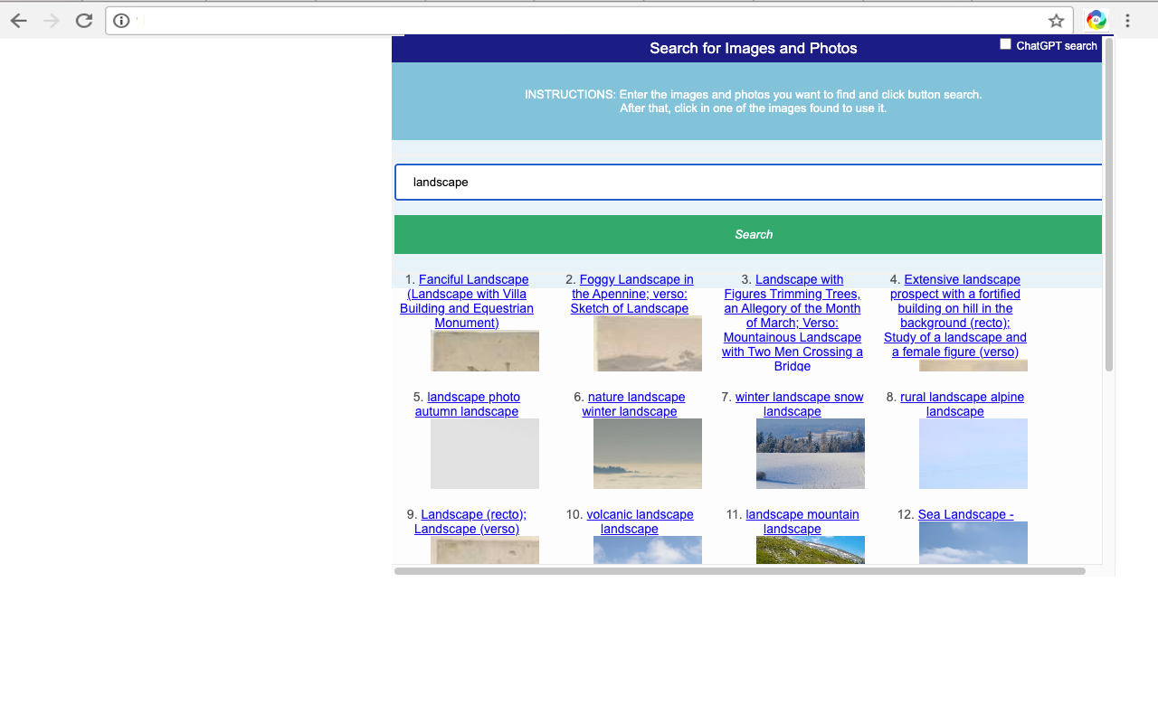 ChatGPT 的图像、图标和照片
