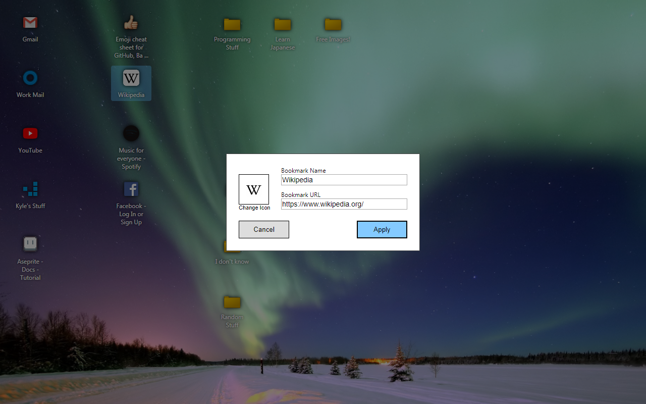 Super Bookmark Desktop