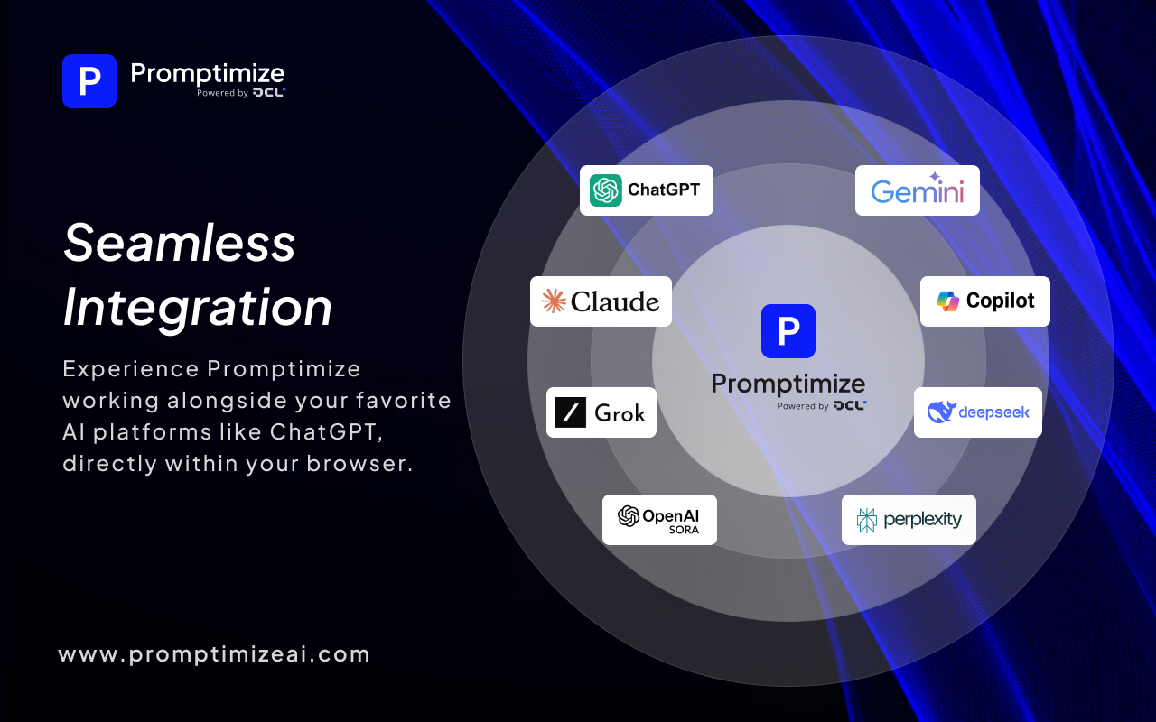 Promptimize AI: Your Personal AI Prompt Engineer — Across All AI Platforms