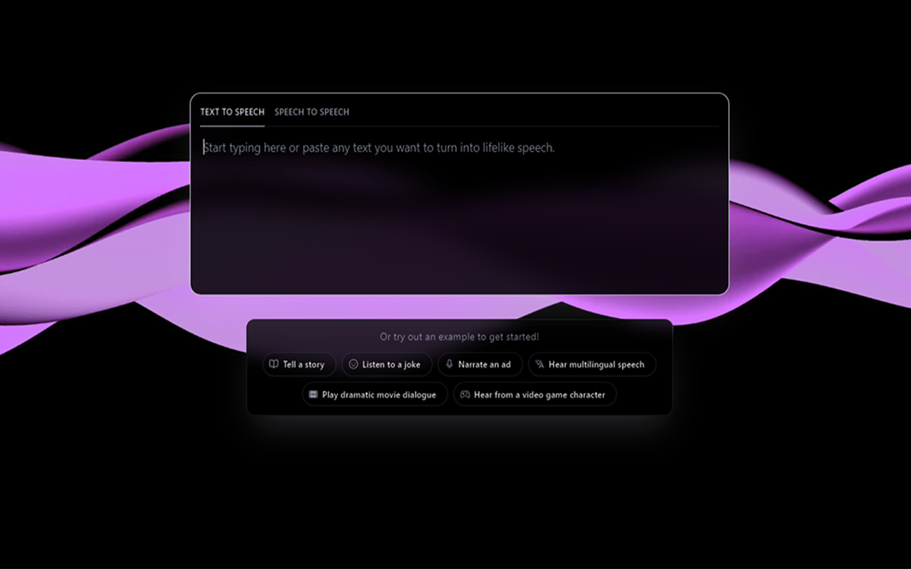 ElevenLabs Dark Mode
