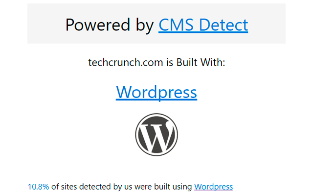 CMS Detect - What CMS is that site using?