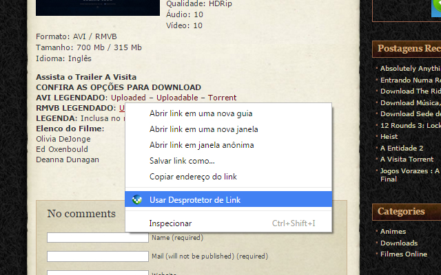 Baixar Premium - Desprotetor de link