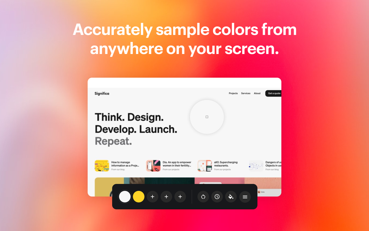 Colorway: Eyedropper & Color Picker Tool